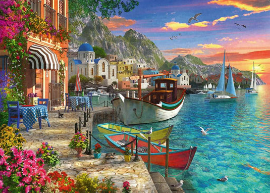 Grandiose Greece 1000 piece Jigsaw Puzzle by Ravensburger