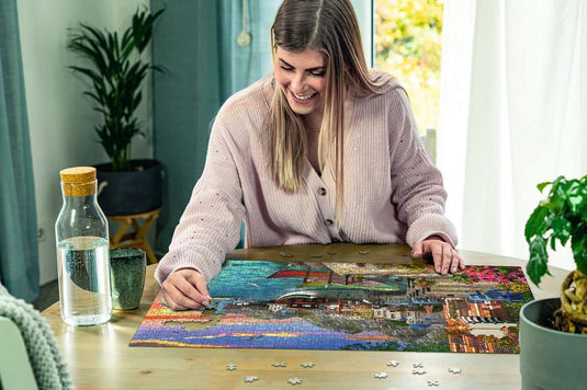 Grandiose Greece 1000 piece Jigsaw Puzzle by Ravensburger