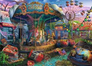 Abandoned Series: Gloomy Carnival 1000 Piece Jigsaw Puzzle by Ravensburger