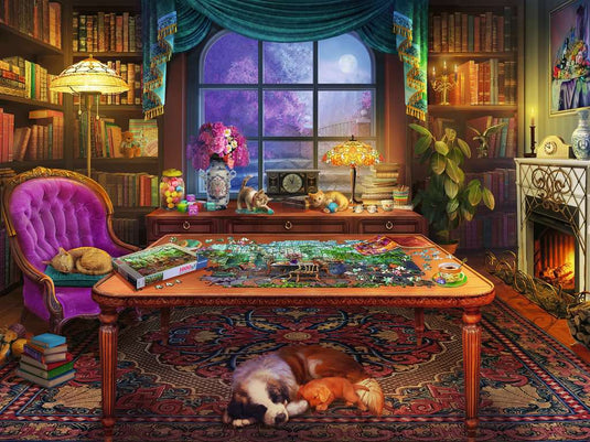 Puzzler's Place 750 Piece Large Format by Ravensburger - 2