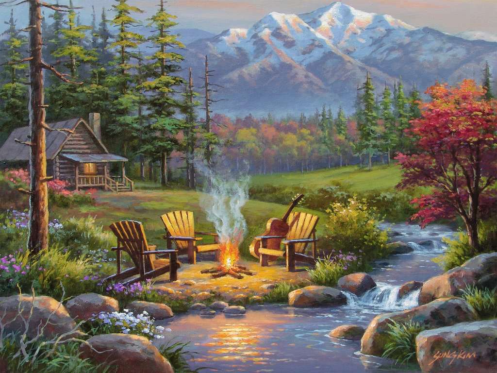 Riverside Livingroom 750 Piece Large Format by Ravensburger