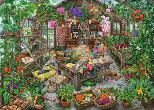 Escape Puzzle: The Cursed Greenhouse 368 Piece Jigsaw Puzzle