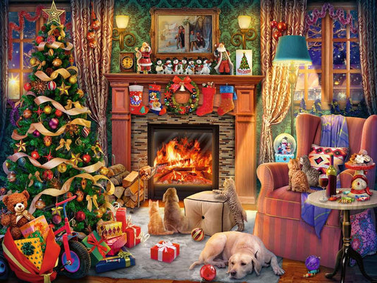 Christmas Eve 1500 piece Jigsaw Puzzle by Ravensburger