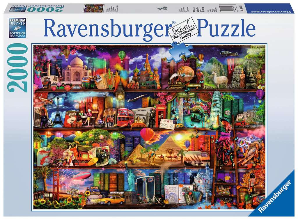 World of Books 2000 Piece Jigsaw Puzzle
