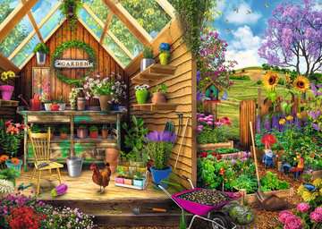 Gardener's Getaway Large Format 300 Piece Jigsaw Puzzle by Ravensburger