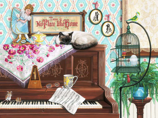 Piano Cat 750 Piece Large Format by Ravensburger - 2