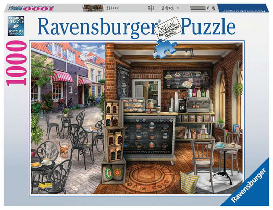 Quaint Cafe 1000 piece Jigsaw Puzzle by Ravensburger