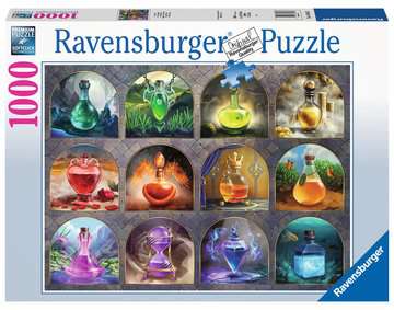 Magical Potions 1000 Piece Jigsaw Puzzle by Ravensburger