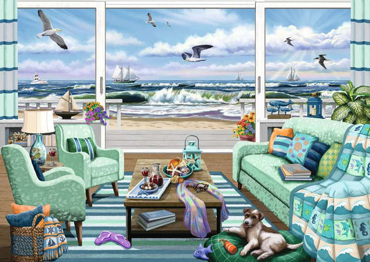 Beachfront Getaway 1000 Piece Jigsaw Puzzle - 2