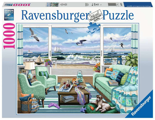 Beachfront Getaway 1000 Piece Jigsaw Puzzle - 1