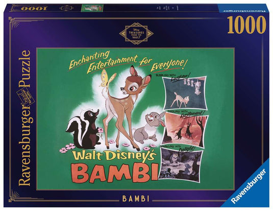 Disney Vault: Bambi 1000 piece Jigsaw Puzzle by Ravensburger