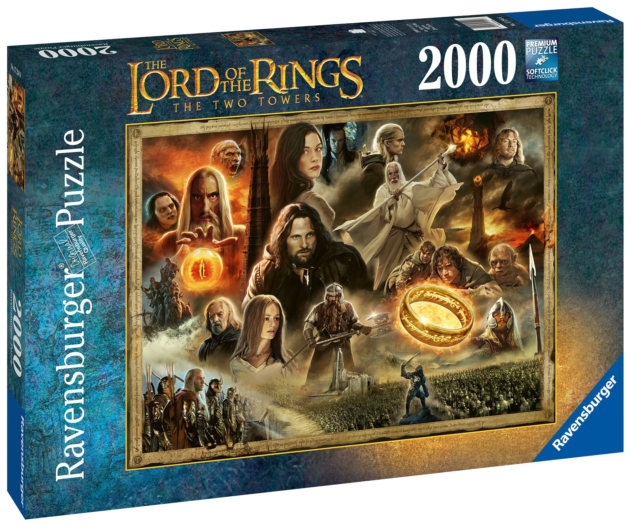 Lord of the Rings: The Two Towers 2000 Piece Jigsaw Puzzle by Ravensburger