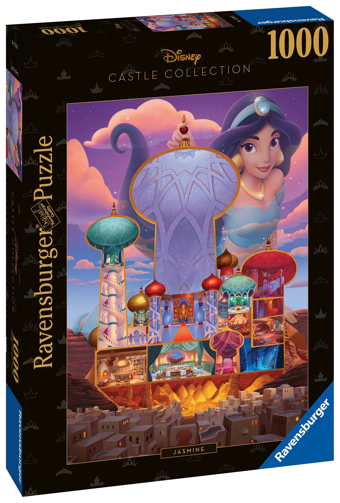 Disney: Jasmine Castle 1000 Piece Jigsaw Puzzle by Ravensburger