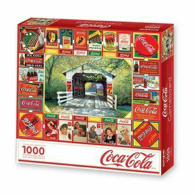 Coca-Cola Gameboard 1000 Piece Jigsaw Puzzle by Springbok