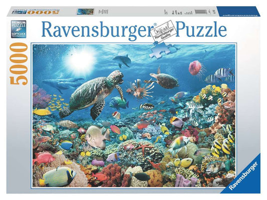 Beneath the Sea 5000 Piece Jigsaw Puzzle by Ravensburger - 1
