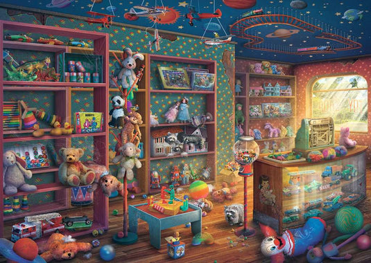 Tattered Toy Store 1000 Piece Jigsaw Puzzle - 2