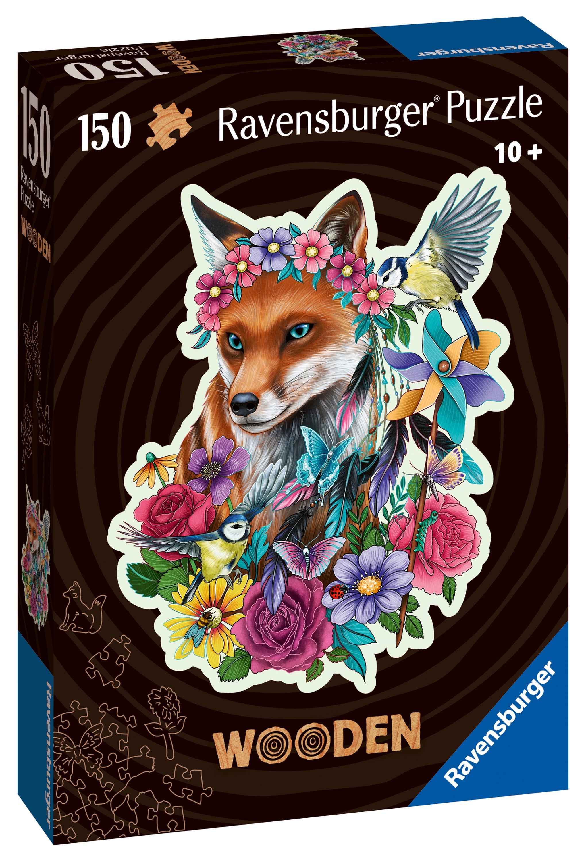 Shaped Fox 150 Piece Jigsaw Puzzle by Ravensburger
