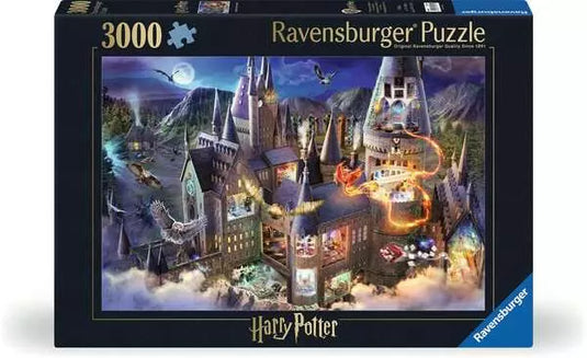 Hogwarts Castle 3000 Piece Jigsaw Puzzle by Ravensburger - 1