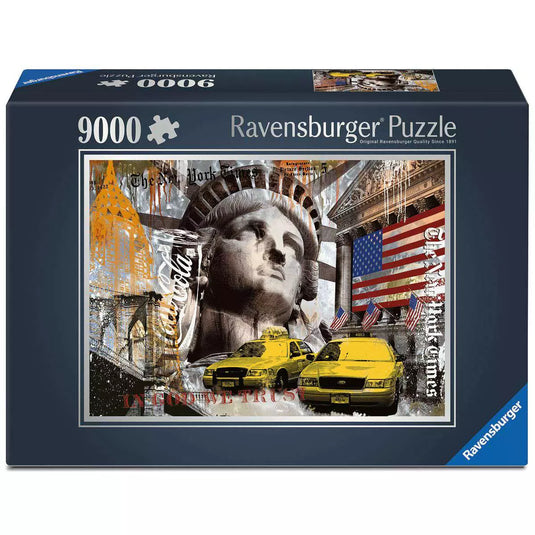 New York City Impressions 9000 Piece Jigsaw Puzzle by Ravensburger
