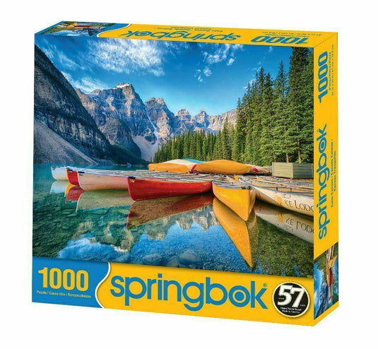 Calm Canoes 1000 Piece Jigsaw Puzzle by Springbok