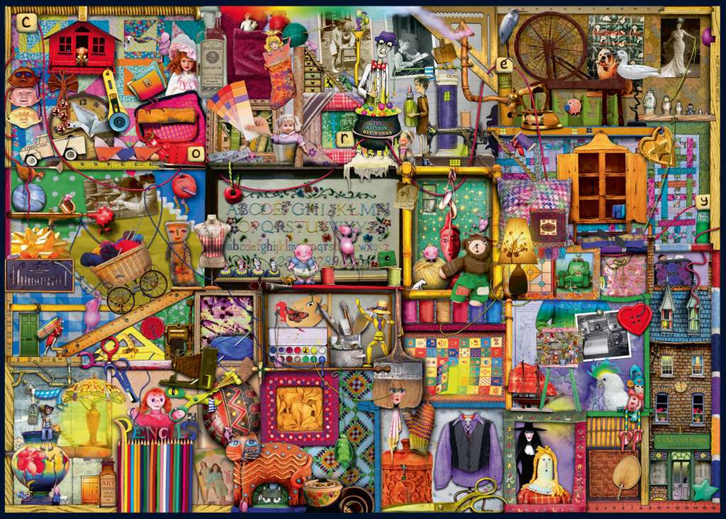 The Craft Cupboard 1000 Piece Jigsaw Puzzle