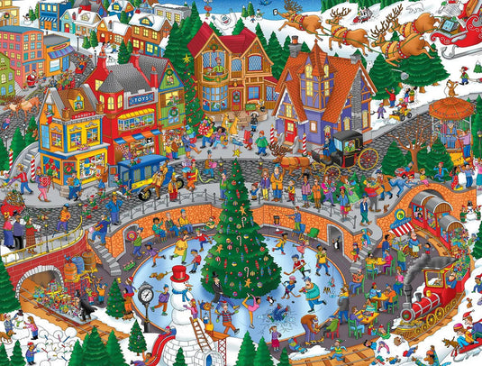 Holiday Havoc 400 Piece Jigsaw Puzzle by Springbok