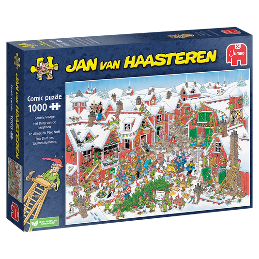 Santa's Village 1000 Piece Jigsaw Puzzle by Jumbo