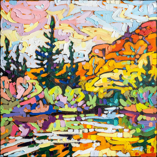 Autumn's Glory by Noemie L. Cote 56 Piece Wodden Jigsaw Puzzle by Stumpcraft