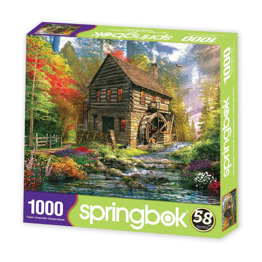 Mill Cottage 1000 Piece Jigsaw Puzzle by Springbok