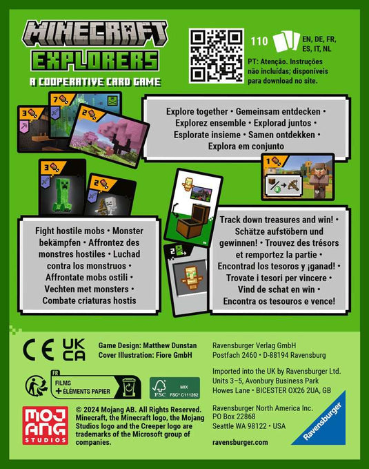 Minecraft Explorers Card Game Board Game by Ravensburger - 5