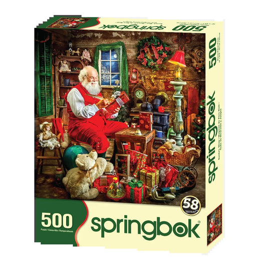 Santa's Shop 500 Piece Jigsaw Puzzle by Springbok