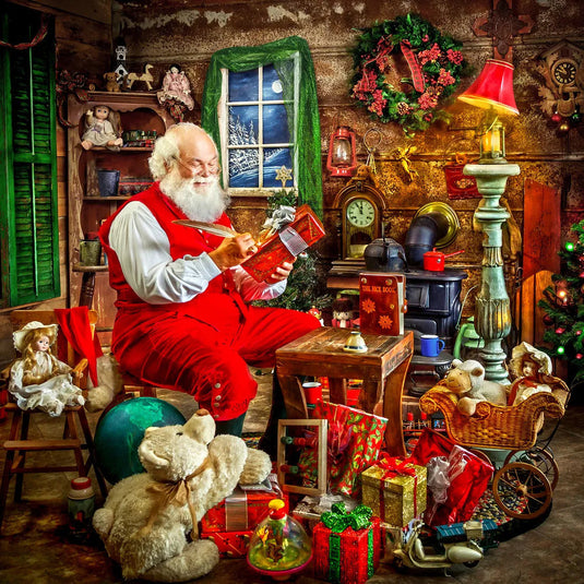 Santa's Shop 500 Piece Jigsaw Puzzle by Springbok