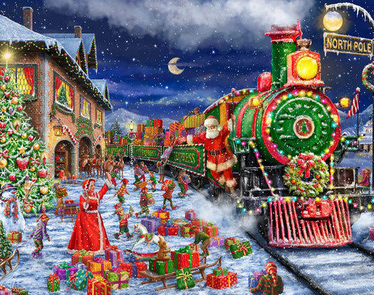 Santa Express 1000 Piece Jigsaw Puzzle by Springbok