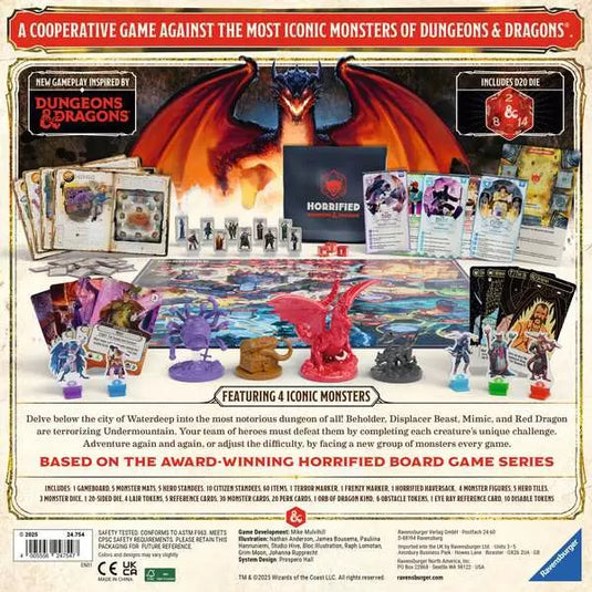Horrified: Dungeons & Dragons Board Game by Ravensburger