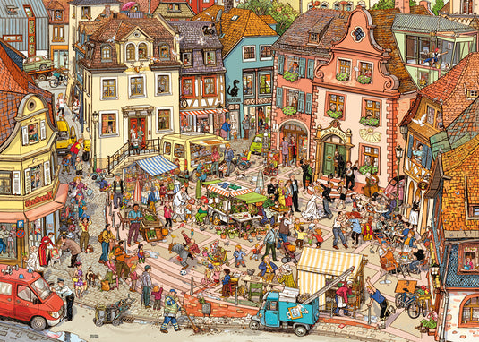 Market Place 1000 Piece Jigsaw Puzzle by Heye