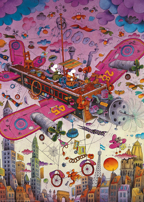 Fly with Me! 1000 Piece Jigsaw Puzzle by Heye