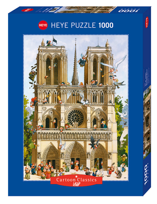 Vive Notre Dame! 1000 Piece Jigsaw Puzzle by Heye