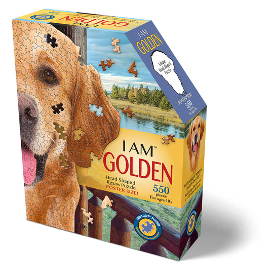I Am Golden 550 Piece Puzzle by Madd Capp Box Front