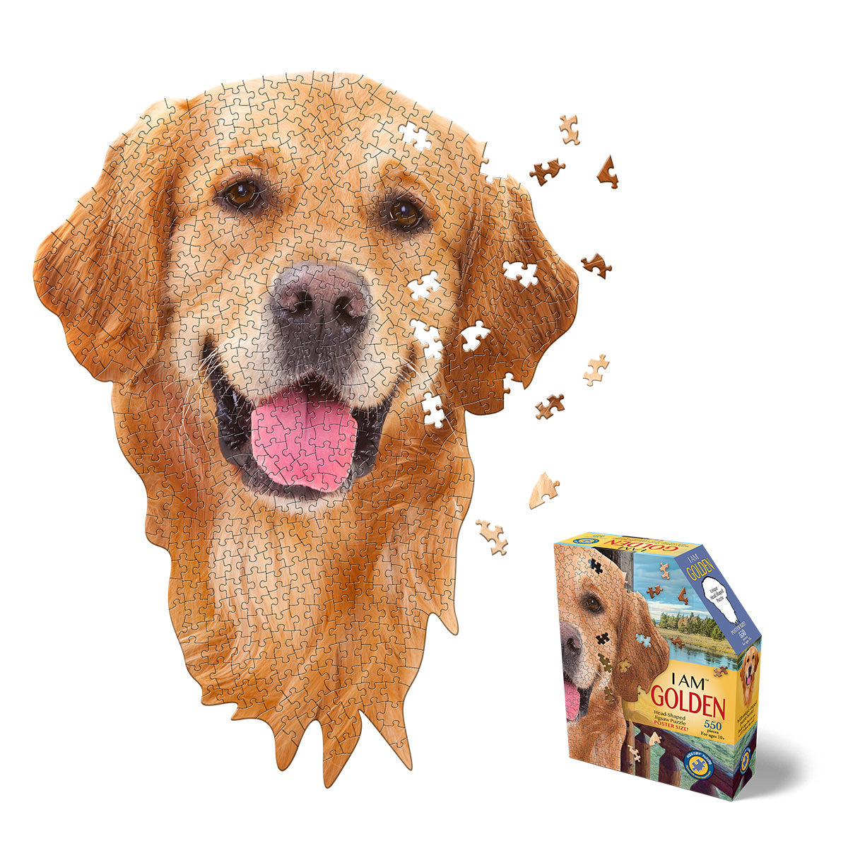 I Am Golden 550 Piece Puzzle by Madd Capp