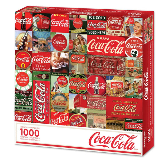 Coca-Cola It's The Real Thing 1000 Piece Jigsaw Puzzle by Springbok