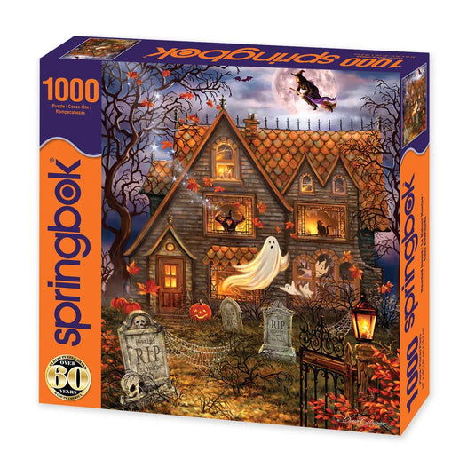 Haunted House 1000 Piece Jigsaw Puzzle by Springbok