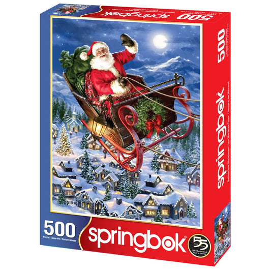 Delivering Christmas 500 Piece Jigsaw Puzzle by Springbok