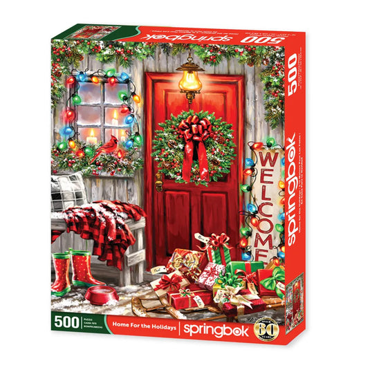 Home for the Holidays 500 Piece Jigsaw Puzzle by Springbok