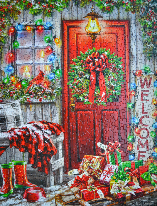 Home for the Holidays 500 Piece Jigsaw Puzzle by Springbok