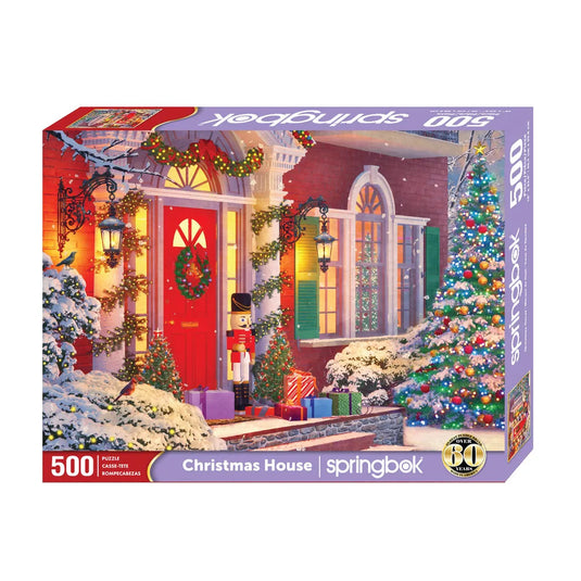 Christmas House 500 Piece Jigsaw Puzzle by Springbok