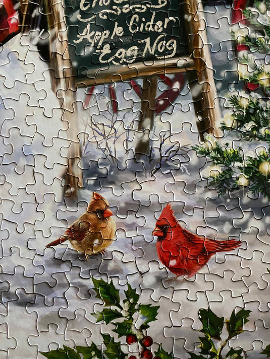 Hot Chocolate Stand 1000 Piece Jigsaw Puzzle by Springbok