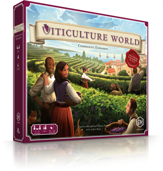 Viticulture World Expansion Board Game Expansion by Stonemaier Games