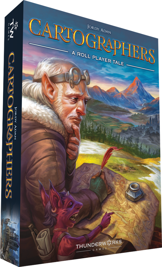 Cartographers: A Roll Player Tale Board Game by TW Games