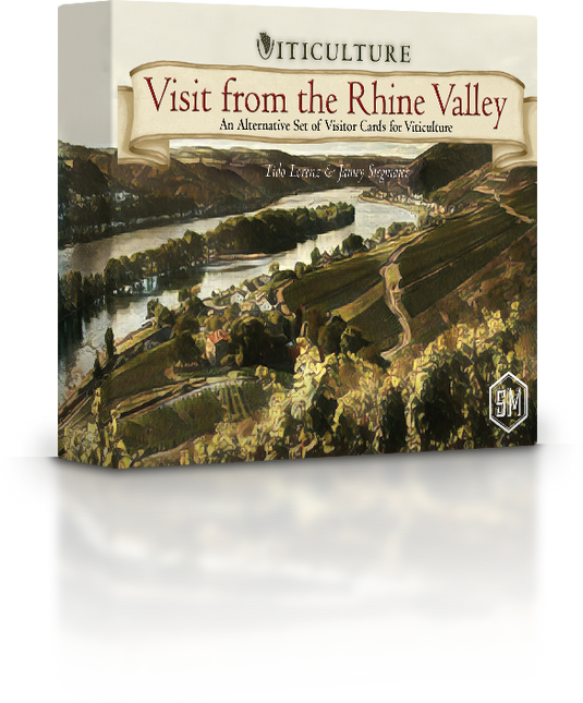 Viticulture: Visit from the Rhine Valley Expansion Board Game Expansion by Stonemaier Games