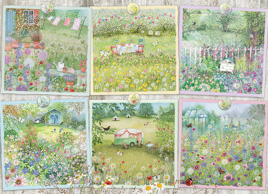 Cottage Gardens 1000 Piece Jigsaw Puzzle by Cobble Hill